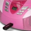 CD-raadio Lenco SCD37USBP, roosa - Image 9