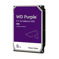 Kõvaketas HDD|WESTERN DIGITAL|Purple|8TB|SATA 3.0|256 MB|7200 rpm|3,5"|WD8002PURP