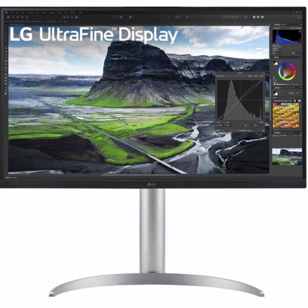 Monitor LCD Monitor|LG|27"|Panel IPS|3840x2160|16:9|60Hz|5 ms|Speakers|Pivot|Height a...