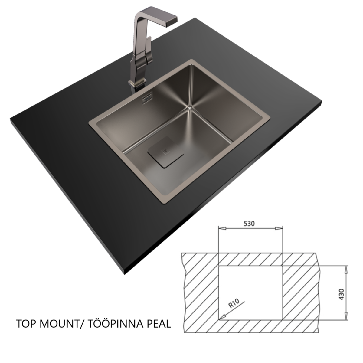 Valamu Teka FlexLinea RS15 50.40 titaan - Image 2