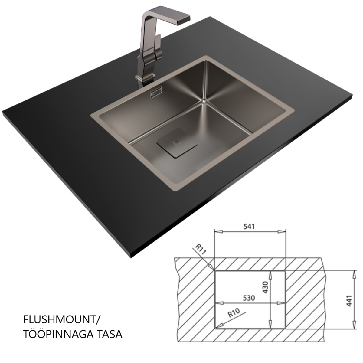 Valamu Teka FlexLinea RS15 50.40 titaan - Image 3