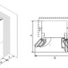 Side-by-side külmik Kluge KCM600GD - Image 5