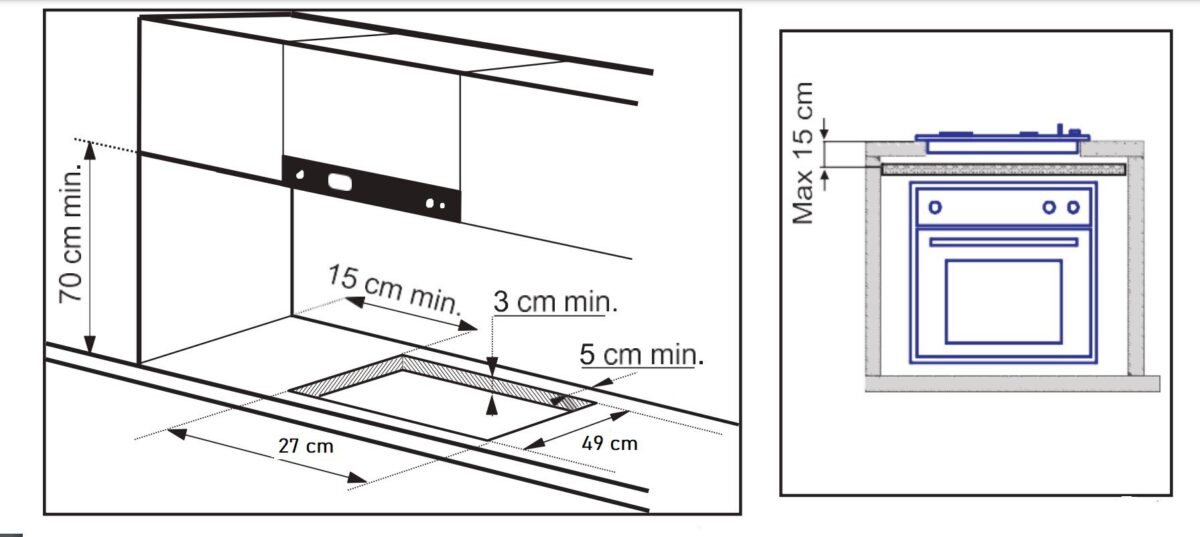 Gaasiplaat De Dietrich DPG3301B - Image 4