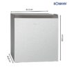 Külmik Bomann KB7245IX, inox - Image 4