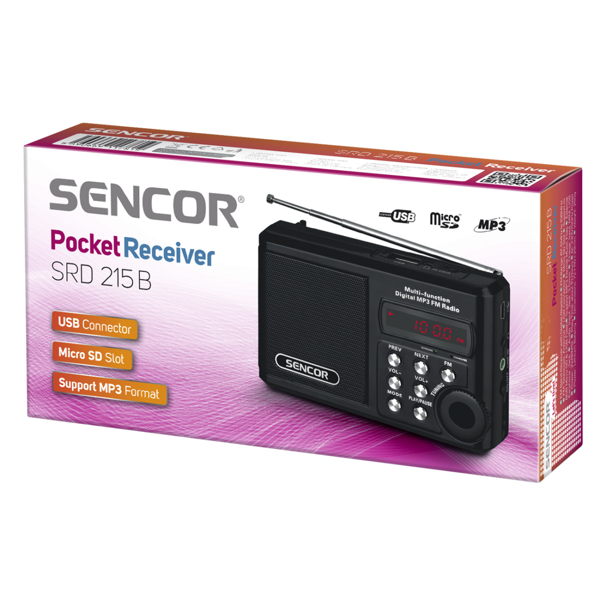 Raadio Sencor SRD215B - Image 2