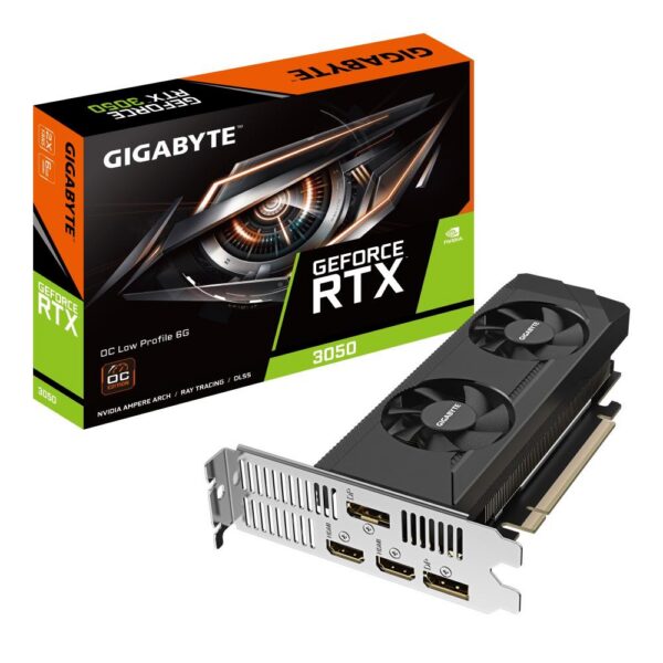 Graafikakaart Graphics Card|GIGABYTE|NVIDIA GeForce RTX 3050|6 GB|GDDR6|96 bit|PCIE 4.0 16x...