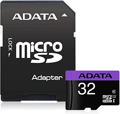 Mälukaart MEMORY MICRO SDHC 32GB W/ADAP./AUSDH32GUICL10-RA1 ADATA