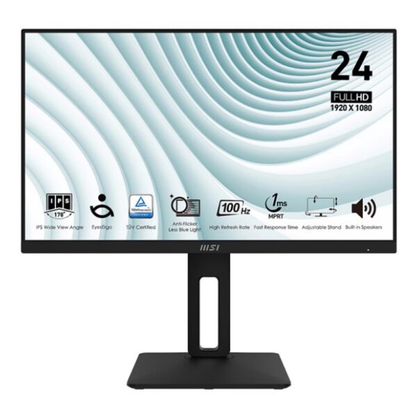 Monitor LCD Monitor|MSI|PRO MP242AP|23.8"|Business|Panel IPS|1920x1080|16:9|100Hz|1 m...