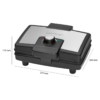 Vahvliküpsetaja Clatronic WA3606 - Image 5