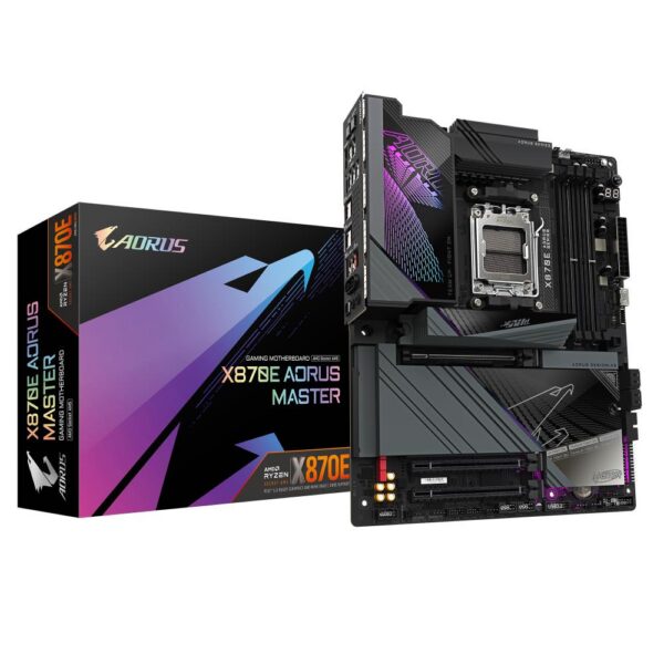 Emaplaat for AMD Protsessors Mainboard|GIGABYTE|AMD X870E|SAM5|ATX|Memory DDR5|Memory slots 4|1xPCI-Expres...