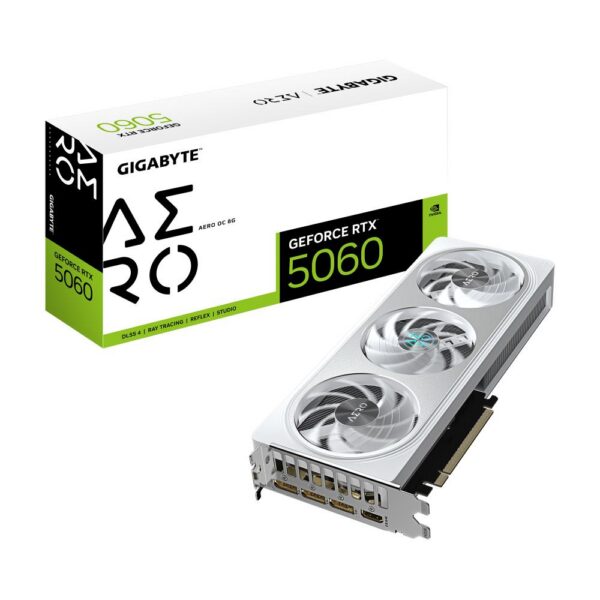 Graafikakaart Graphics Card|GIGABYTE|NVIDIA GeForce RTX 5060|8 GB|GDDR7|128 bit|PCIE 5.0 16...