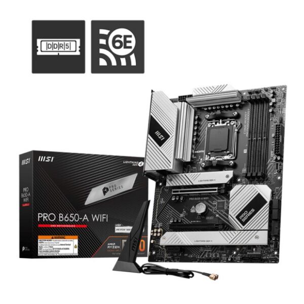 Emaplaat for AMD Protsessors Mainboard|MSI|AMD B650|SAM5|ATX|Memory DDR5|Memory slots 4|1xPCI-Express 3.0 ...