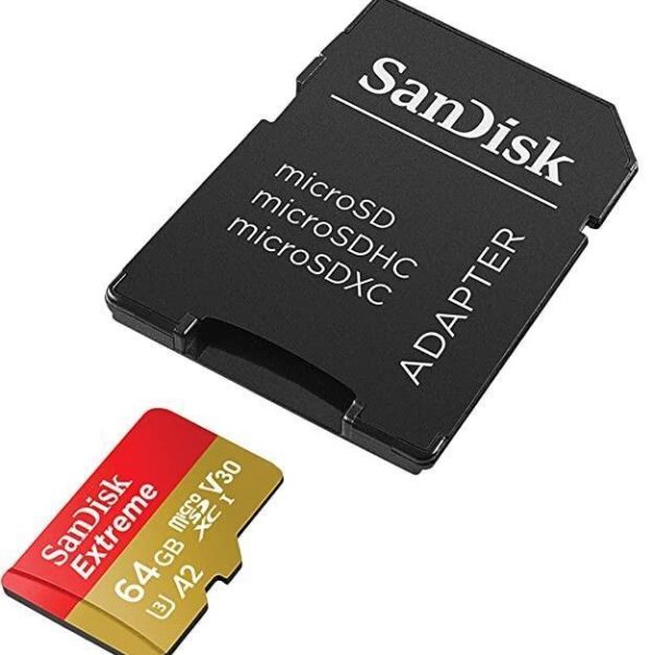 Mälukaart MEMORY MICRO SDXC 64GB UHS-I/W/A SDSQXAH-064G-GN6AA SANDISK