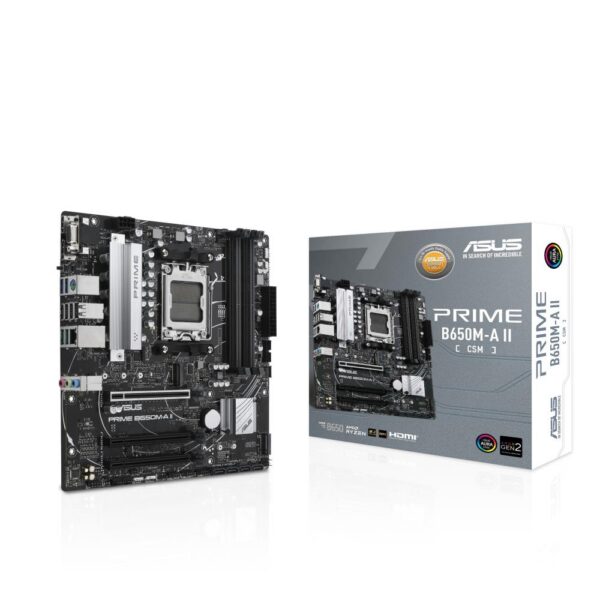 Emaplaat for AMD Protsessors Mainboard|ASUS|AMD B650|SAM5|Micro-ATX|Memory DDR5|Memory slots 4|2xPCI-Expre...