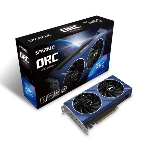 Graafikakaart Graphics Card|SPARKLE|Intel Arc A580|8 GB|GDDR6|256 bit|PCIE 4.0 16x|Dual Slo...