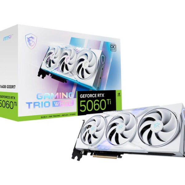 Graafikakaart Graphics Card|MSI|NVIDIA GeForce RTX 5060 Ti|16 GB|GDDR7|128 bit|PCIE 5.0 16x...