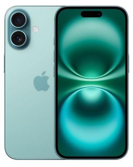 Nutitelefon MOBILE PHONE IPHONE 16/128GB TEAL MYED3 APPLE