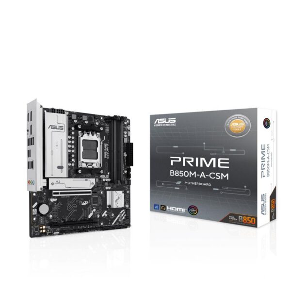 Emaplaat for AMD Protsessors Mainboard|ASUS|AMD B850|SAM5|Micro-ATX|Memory DDR5|Memory slots 4|1xPCI-Expre...