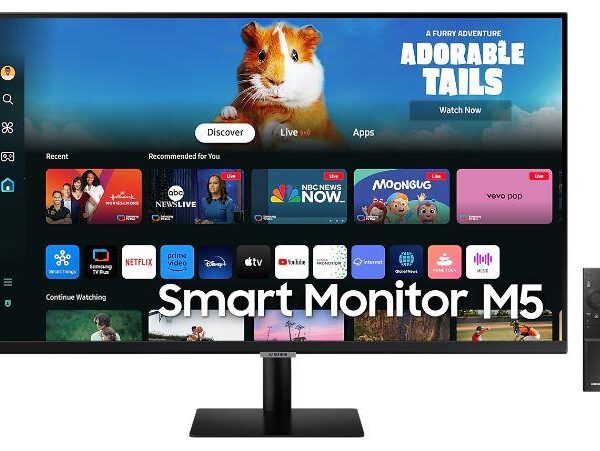 Monitor LCD Monitor|SAMSUNG|27"|TV Monitor/Smart|Panel VA|1920x1080|16:9|60Hz|Matte|4...