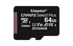Mälukaart MEMORY MICRO SDXC 64GB UHS-I/SDCS2/64GBSP KINGSTON