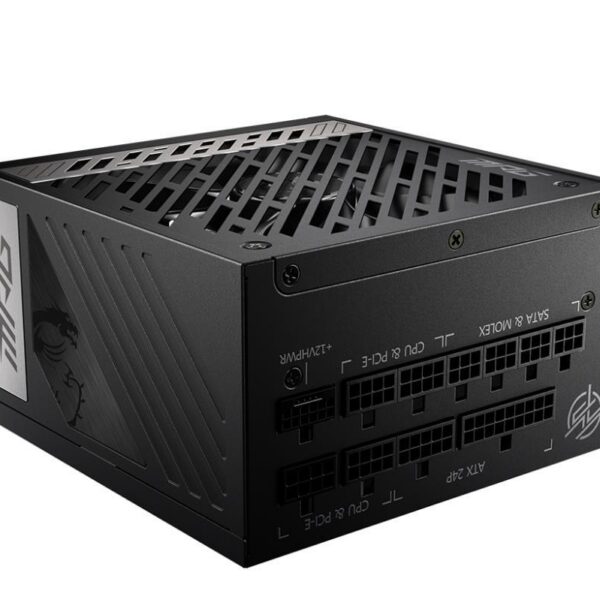 Protsessor Power Supply|MSI|850 Watts|Efficiency 80 PLUS GOLD|PFC Active|MPGA850GPCIE5