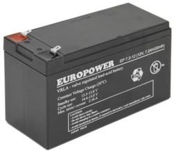 Patarei For UPS BATTERY 12V 7.2AH VRLA/EP7.2-12 T2 EUROPOWER EMU