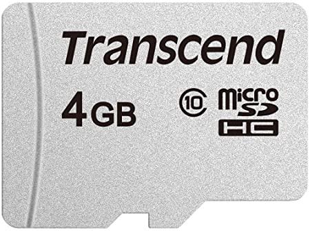 Mälukaart MEMORY MICRO SDHC 4GB/CLASS10 TS4GUSD300S TRANSCEND