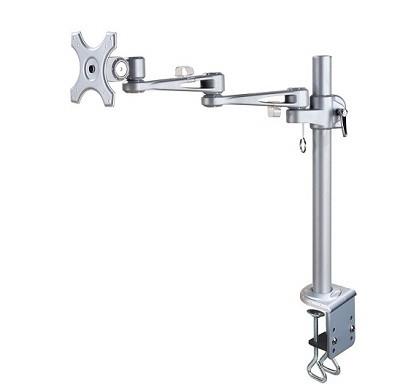 Seinakinnitus TV SET ACC DESK MOUNT SILVER/10-26" FPMA-D935 NEOMOUNTS
