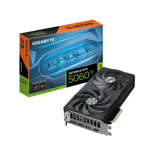 Graafikakaart Graphics Card|GIGABYTE|NVIDIA GeForce RTX 5060 Ti|16 GB|GDDR7|128 bit|PCIE 5....