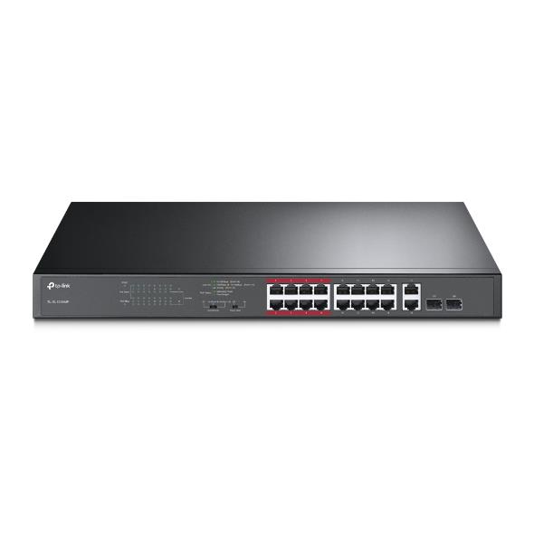 Switch|TP-LINK|Desktop/pedestal|16x10Base-T / 100Base-TX|2x10/100/1000BASE-T/...