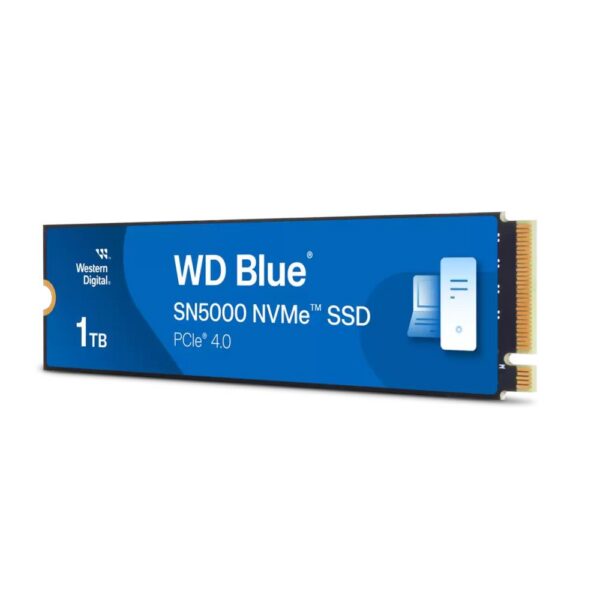 SSD|WESTERN DIGITAL|Blue SN5000|1TB|M.2|PCIe Gen4|NVMe|Write speed 4900 MByte...