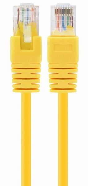 PATCH CABLE CAT5E UTP 0.25M/YELLOW PP12-0.25M/Y GEMBIRD