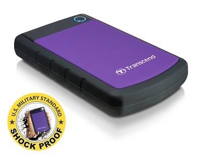 HDD External 2.5" External HDD|TRANSCEND|StoreJet|2TB|USB 3.0|Colour Purple|TS2TSJ25H3P