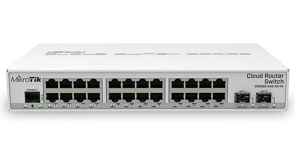 Switch|MIKROTIK|CRS326-24G-2S+IN|24x10Base-T / 100Base-TX / 1000Base-T|2xSFP+...