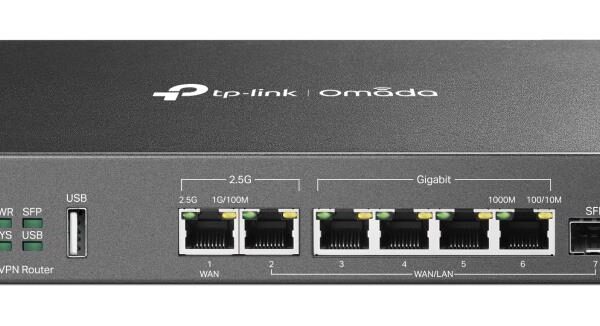 Ruuter NET ROUTER 1/2.5G 6PORT VPN/OMADA ER707-M2 TP-LINK
