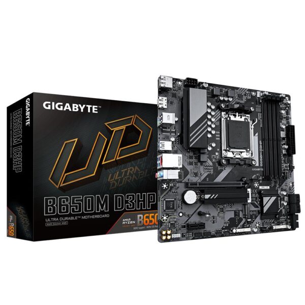 Emaplaat for AMD Protsessors Mainboard|GIGABYTE|AMD B650|SAM5|Micro-ATX|Memory DDR5|Memory slots 4|1xPCI-E...