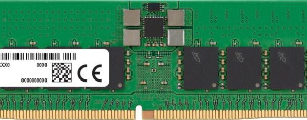 Server Memory Module|MICRON|DDR5|32GB|RDIMM|4800 MHz|CL 40|1.1 V|MTC20F2085S1...