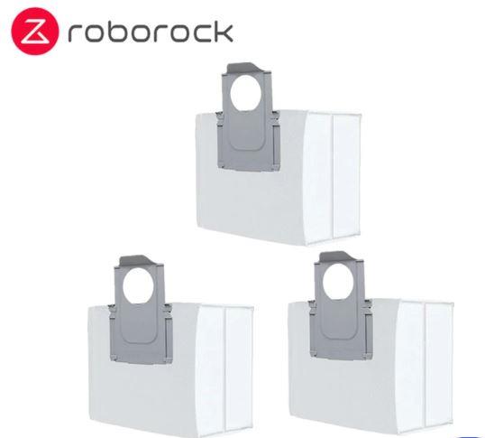 Vacuum Cleaner Accessory|ROBOROCK|Disposable Dust Bag 4pcs|White|For Q7 White...