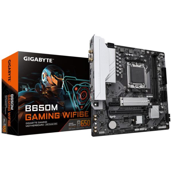 Emaplaat for AMD Protsessors Mainboard|GIGABYTE|AMD B650|SAM5|Micro-ATX|Memory DDR5|Memory slots 2|1xPCI-E...