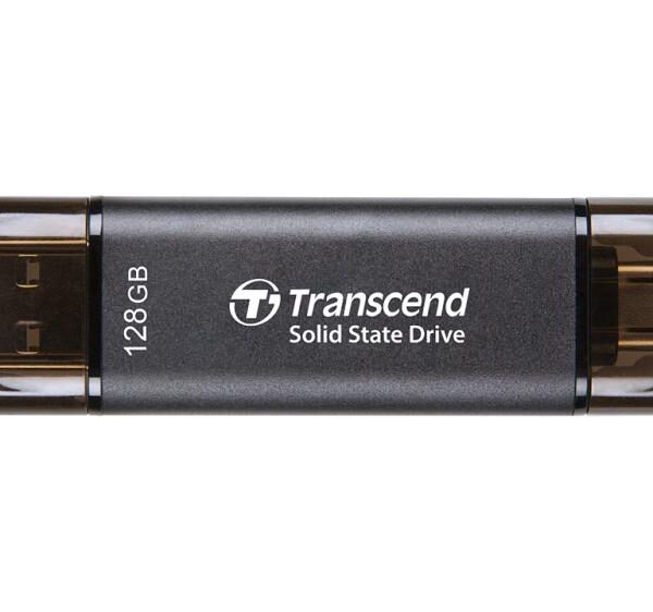 SSD väline seade External SSD|TRANSCEND|ESD310C|128GB|USB-C|USB|3D NAND|TS128GESD310C