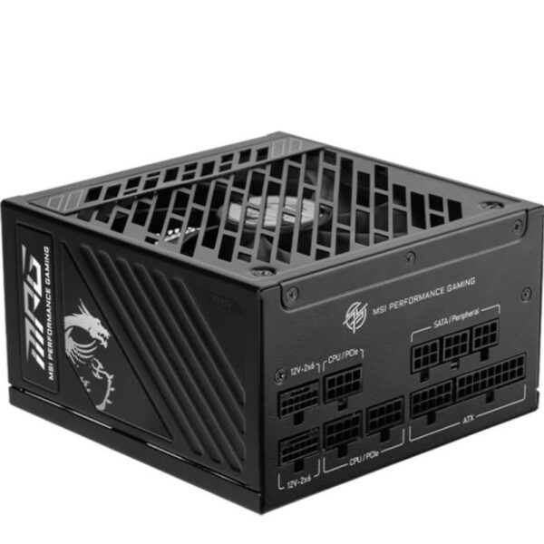 Protsessor Power Supply|MSI|MPG A1250GS PCIE5|1250 Watts|Efficiency 80 PLUS GOLD|MPGA125...