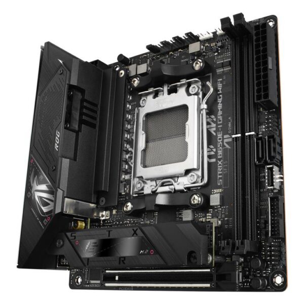 Emaplaat for AMD Protsessors Mainboard|ASUS|AMD B650|SAM5|Mini-ITX|Memory DDR5|Memory slots 2|1xPCI-Expres...