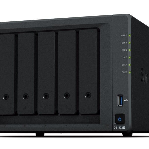 NAS STORAGE TOWER 5BAY 2XM.2/NO HDD USB3 DS1522+ SYNOLOGY