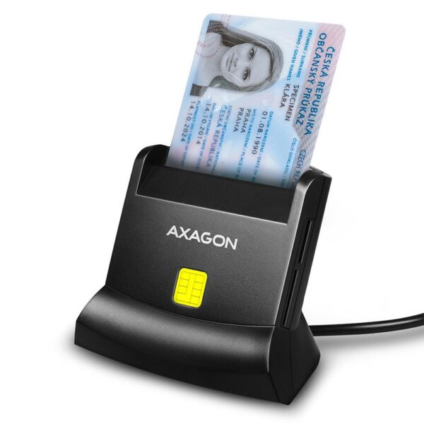 Mälukaart CARD READER STAND SMARTCARD/USB2.0 CRE-SM2 AXAGON