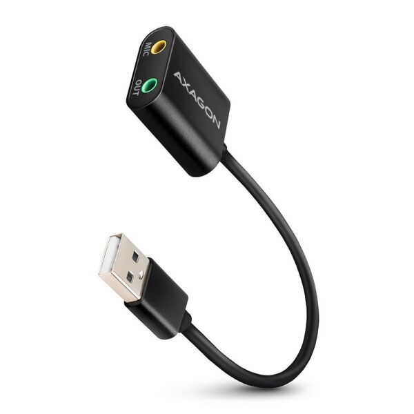 Helikaart SOUND CARD USB2.0 48KHZ/16BIT/0.15M ADA-12 AXAGON