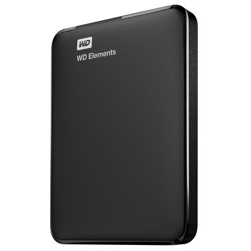 HDD External 2.5" External HDD|WESTERN DIGITAL|Elements Portable|2TB|USB 3.0|Colour Black|WDBU6...