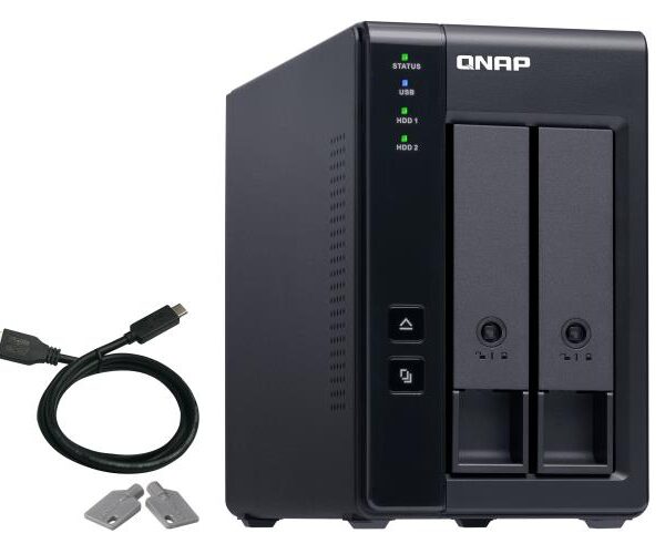 DAS ENCLOSURE 2BAY USB-C/TR-002 QNAP