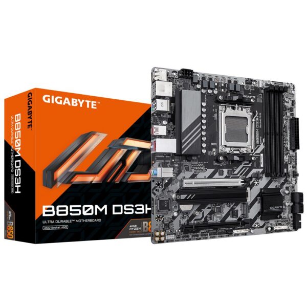 Emaplaat for AMD Protsessors Mainboard|GIGABYTE|AMD B850|SAM5|Micro-ATX|Memory DDR5|Memory slots 4|1xPCI-E...