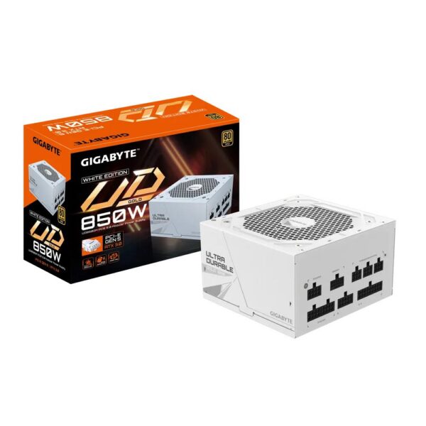 Protsessor Power Supply|GIGABYTE|850 Watts|Efficiency 80 PLUS GOLD|PFC Active|MTBF 10000...