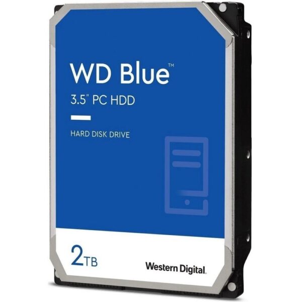 Kõvaketas HDD|WESTERN DIGITAL|Blue|2TB|SATA 3.0|256 MB|7200 rpm|3,5"|WD20EZBX